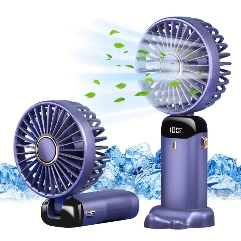 Stay Cool Anywhere with Our Rechargeable Neck Fan - Free Shipping!