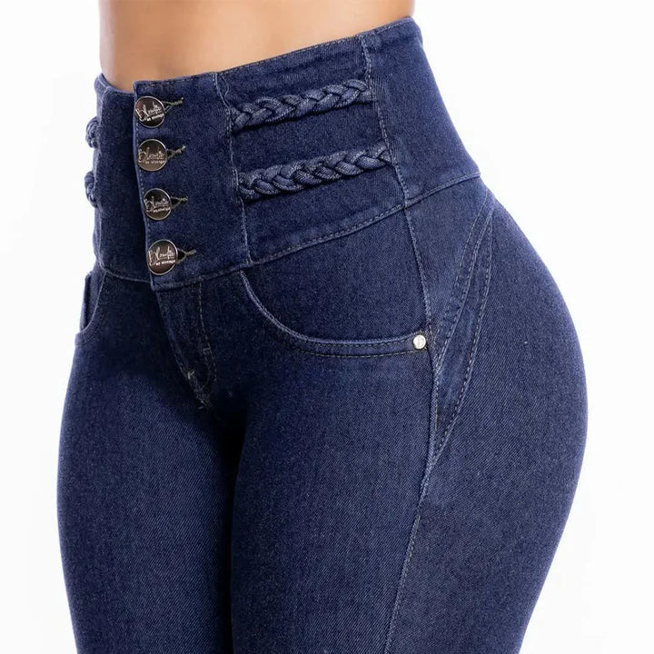 Sexy High Waist Skinny Jeans - 2023 Fashion Must-Have!