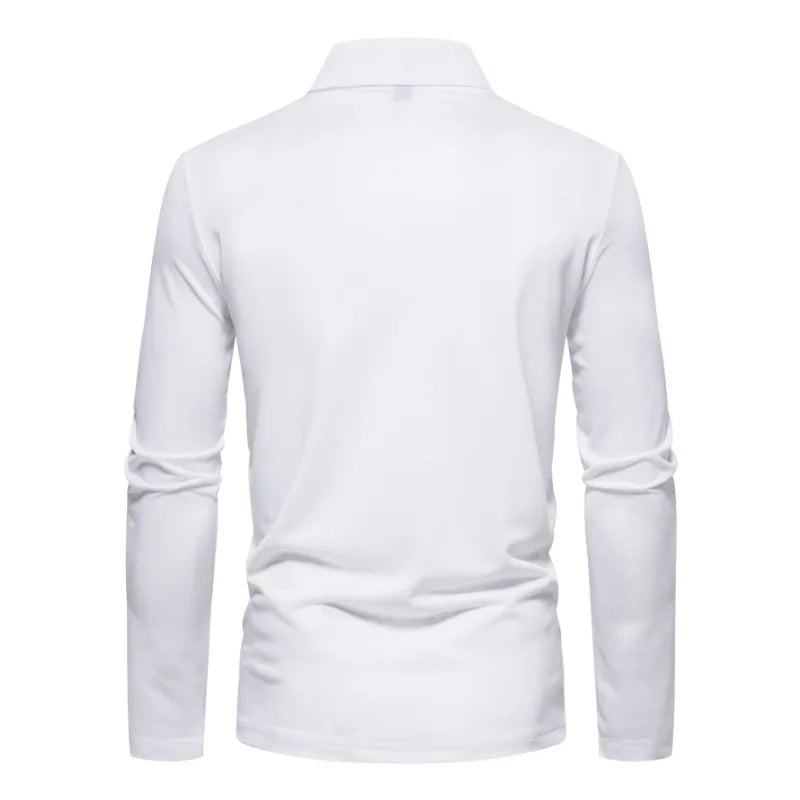 Men's Long Sleeve Polo Shirt