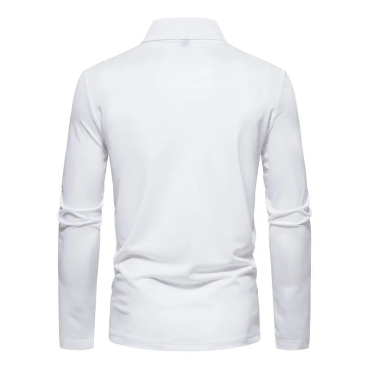 Men's Long Sleeve Polo Shirt