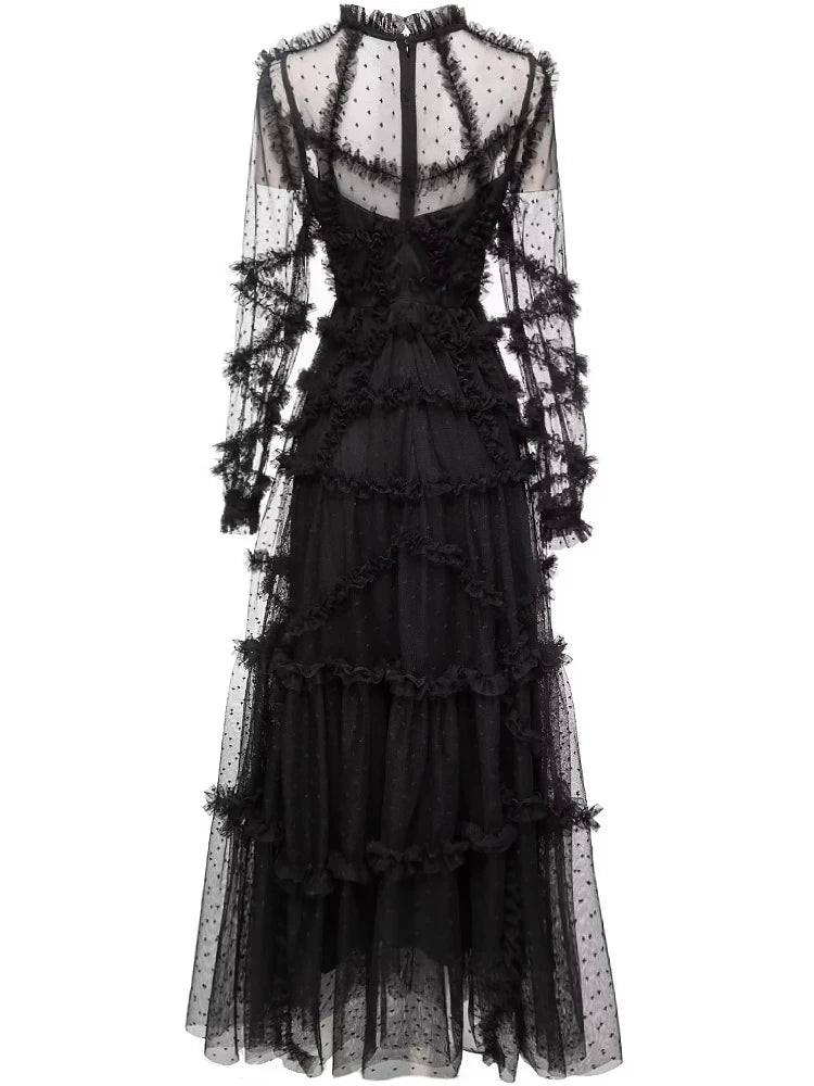 Vintage French Party Dress - High Quality, Elegant, Formal Occasion