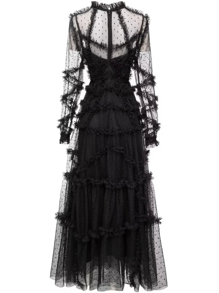 Vintage French Party Dress - High Quality, Elegant, Formal Occasion
