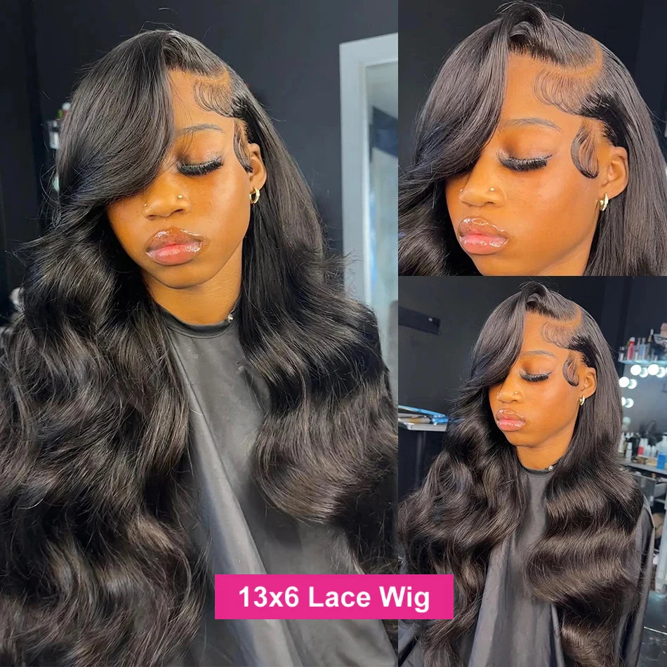 Bling Hair Body Wave Lace Front Wig