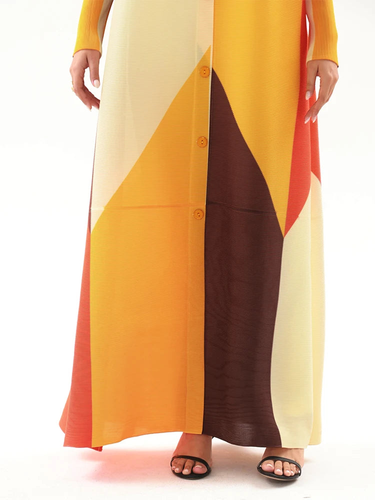 Upgrade Your Wardrobe with Miyake's 2024 Designer Abaya Dress - Limited Stock!