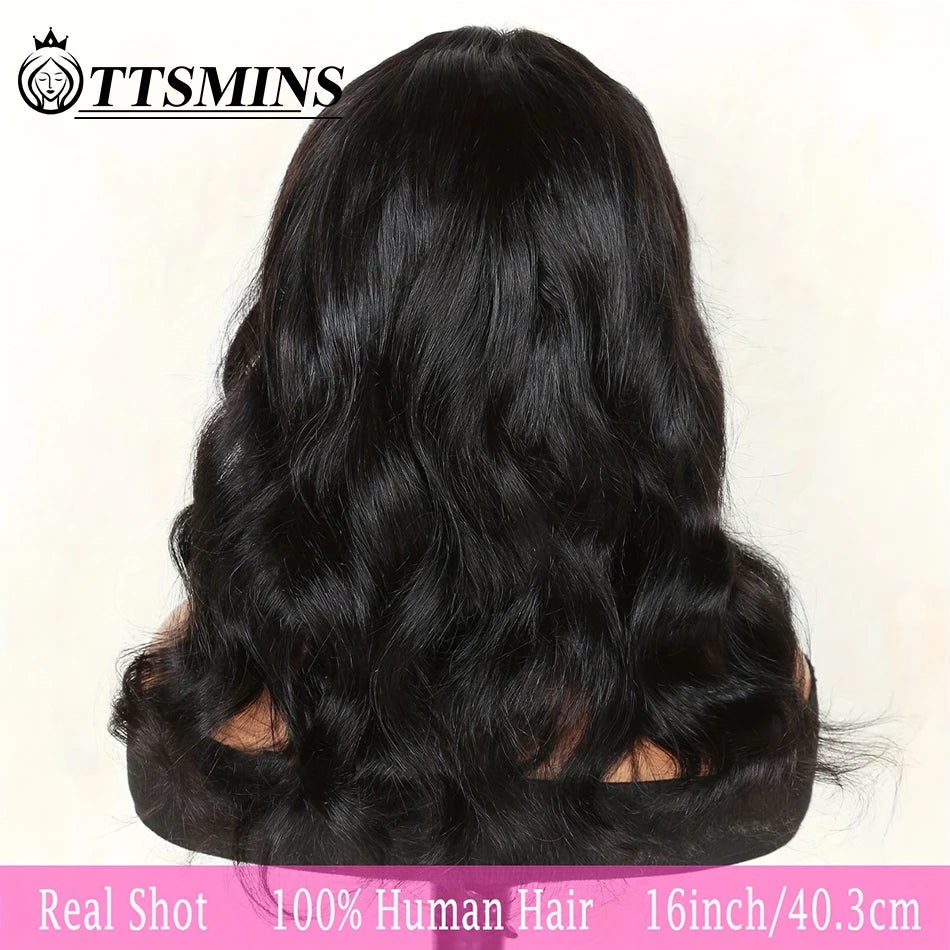 HD Invisible Lace Front Wet & Wavy Bob Wig