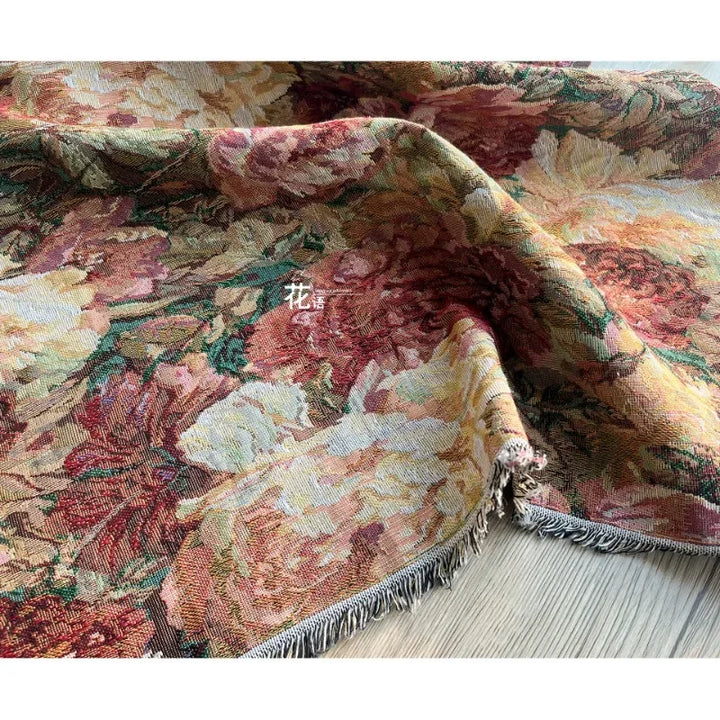 Handmade Jacquard Fabric - DIY Dress Coat Material