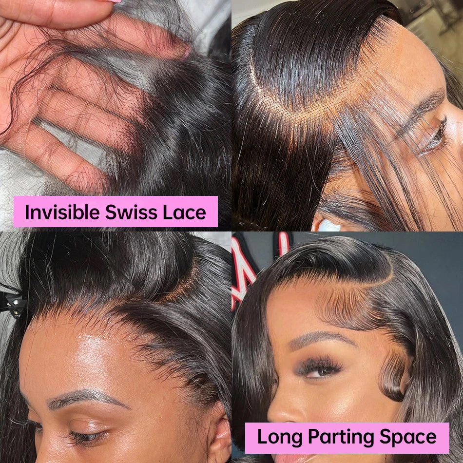 Short Bob Human Hair Wig | Body Wave & Loose Wave Styles