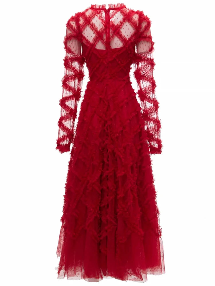 2023 Designer Elegant Party Dress - High Quality, Formal Occasion, French Vintage