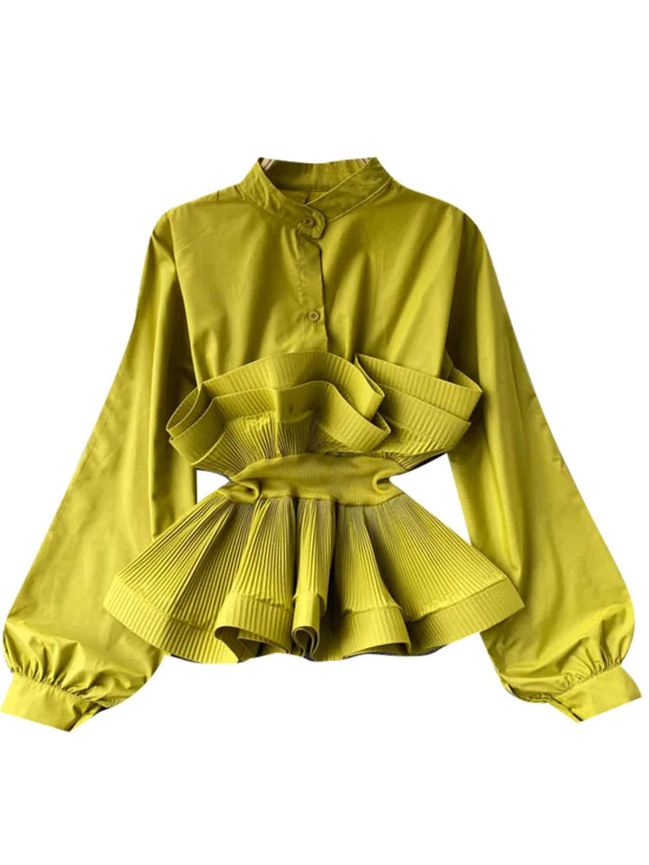 Transform Your Style with Our Y2k Puff Sleeve Blouse - Perfect for Summer 2023!