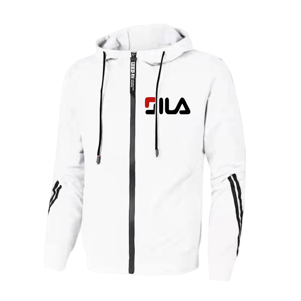 Retro Fall/Winter Men's Sports Suit - Jacket & Pant Set" Description: "Stay stylish and active with this 2-piece sportswear set. Perfect for fitness, running, or casual wear. Shop now!