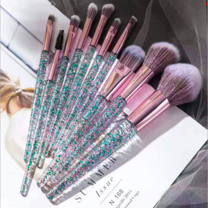 Upgrade Your Makeup Game with Our 10PCS Professional Brush Set - Perfect for Any Occasion!