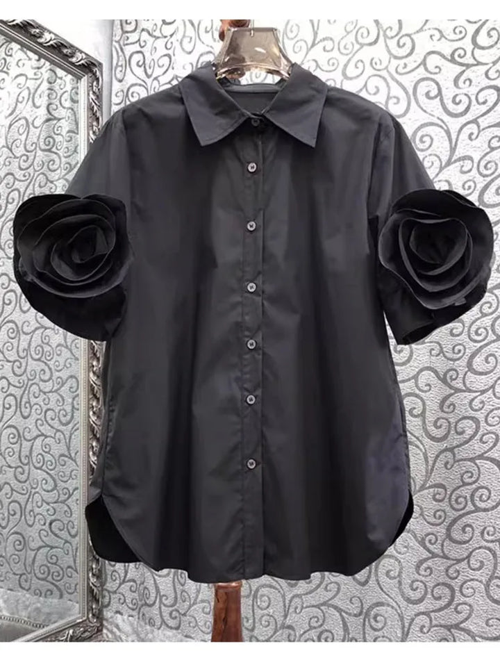 Transform Your Style with Chic Single-Breasted Cardigan Blouse - Shop Now!