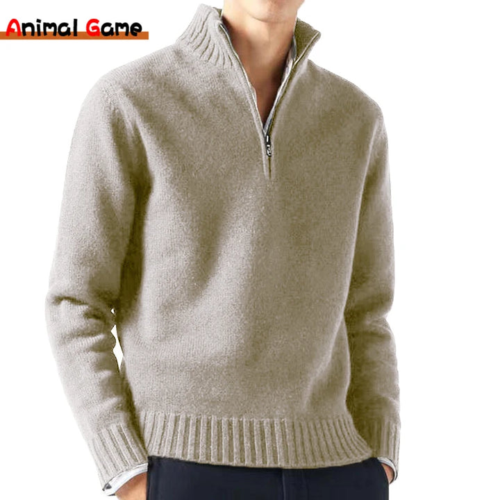 Men's Turtleneck Knitwear Sweater