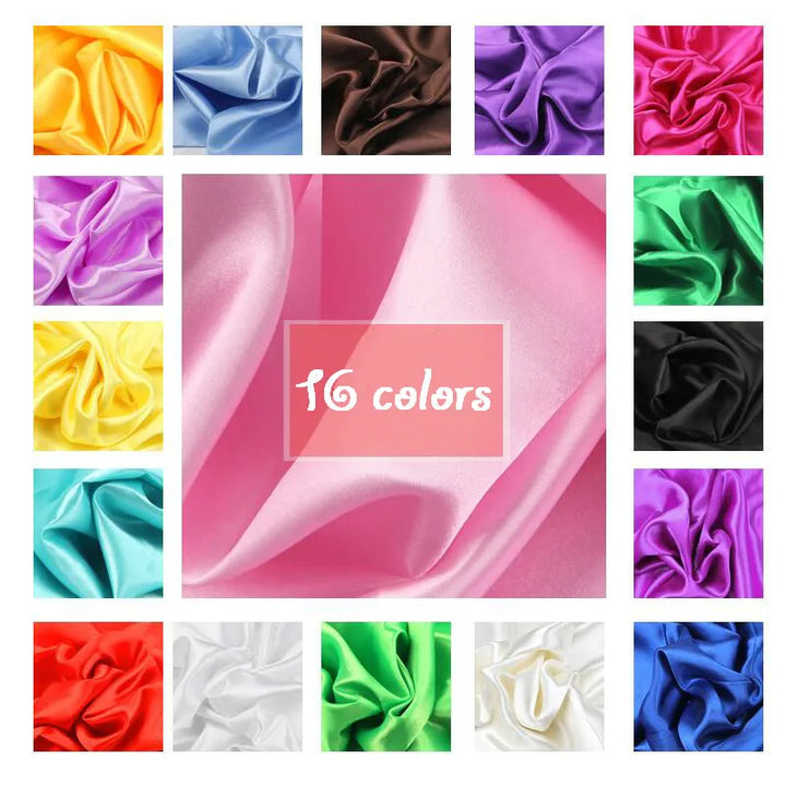JuwenSilk Satin Fabric - 16 Colors