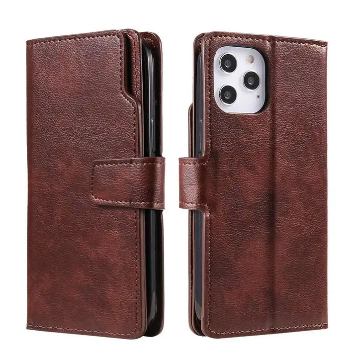 Phone Wallet Case with 9 Card Slots