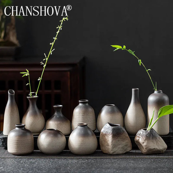 Add a Touch of Tradition to Your Home with our Handmade Chinese Pottery Vase - Perfect for Countertop Decoration!