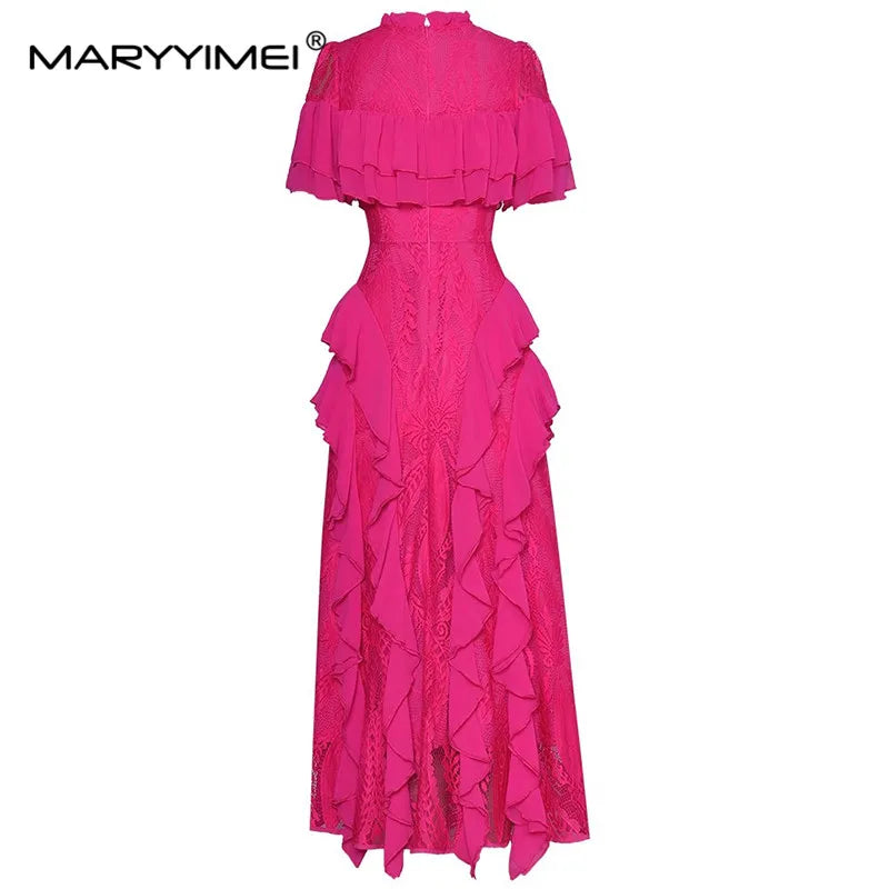 Upgrade Your Summer Wardrobe with MARYYIMEI Fashion Runway Dress - Vintage Party Dresses