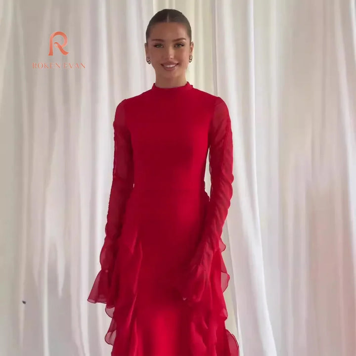 Ruffled Patchwork Palace Dress