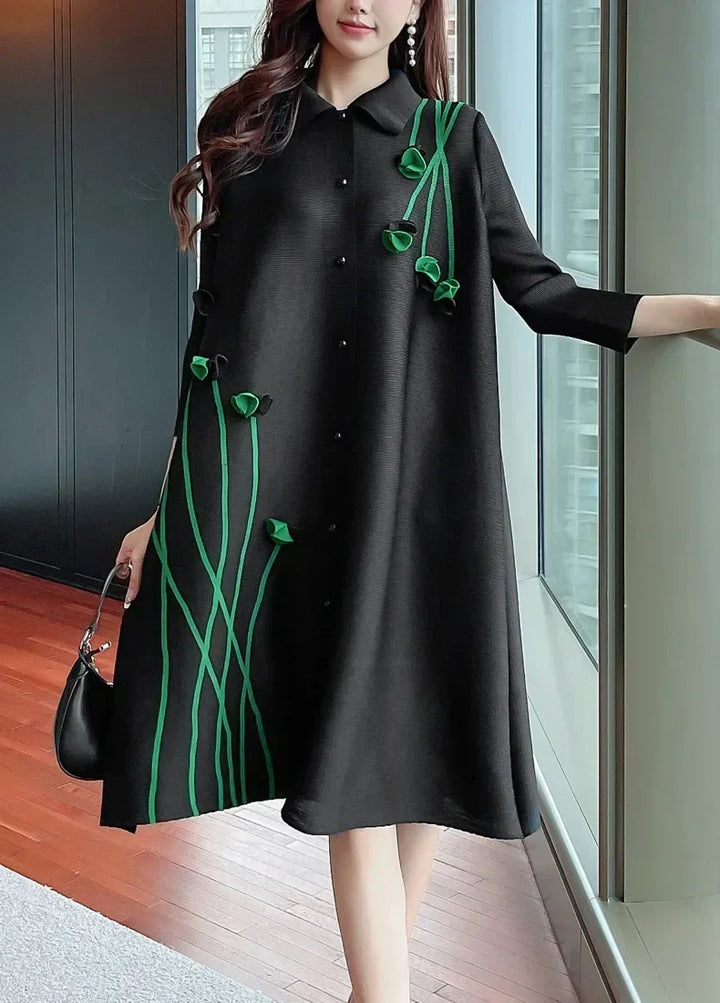 YUDX Miyake Pleated Dress 2023 Autumn