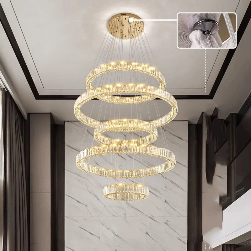 Nordic home decor dining room Pendant crystal lights indoor lighting Ceiling lamp hanging light chandelier lamps for living room