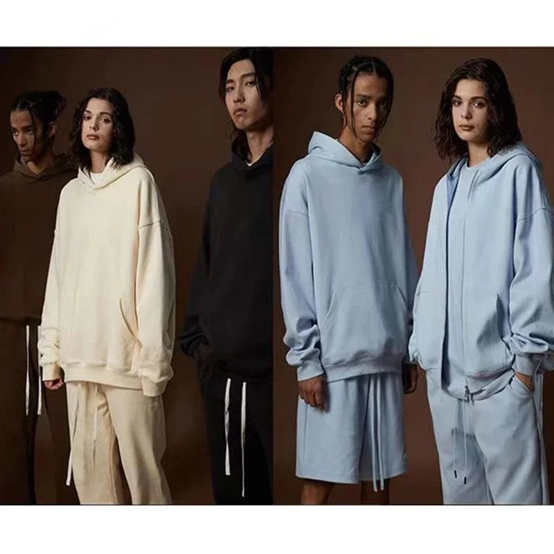 Unisex Autumn Winter Tracksuit - Hoodie & Pants Set