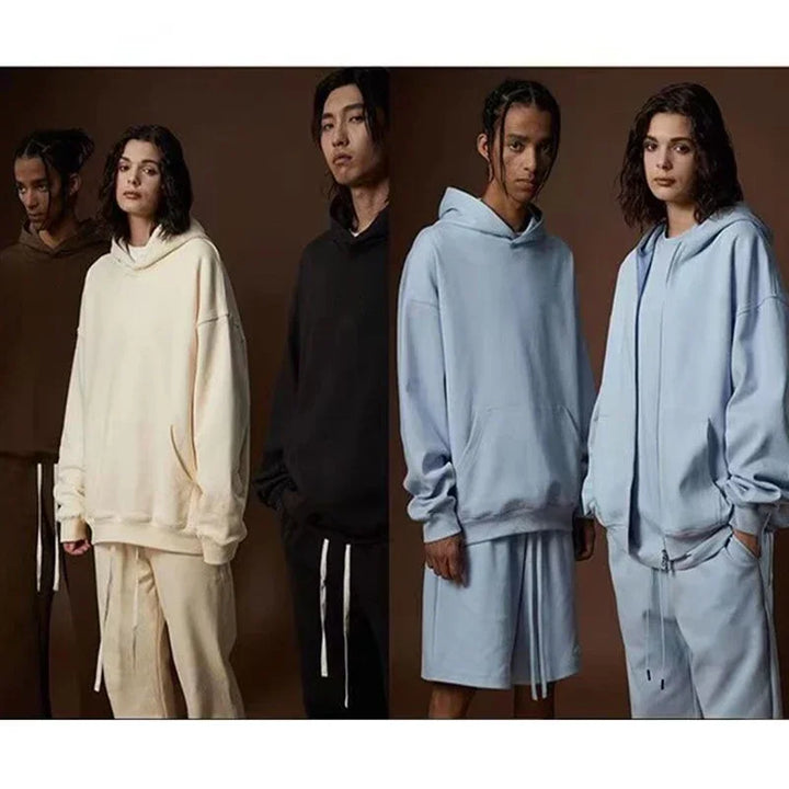 Unisex Autumn Winter Tracksuit - Hoodie & Pants Set