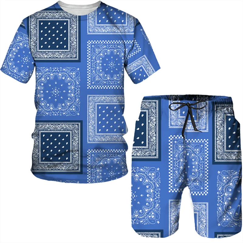 Stylish Kids Sets: 3D Print Graffiti Swimwear & Tees for Boys & Girls