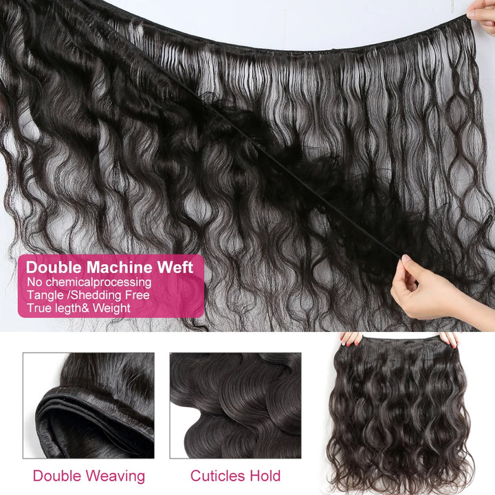 Xcurly Body Wave Hair Bundles - Best Virgin Human Hair