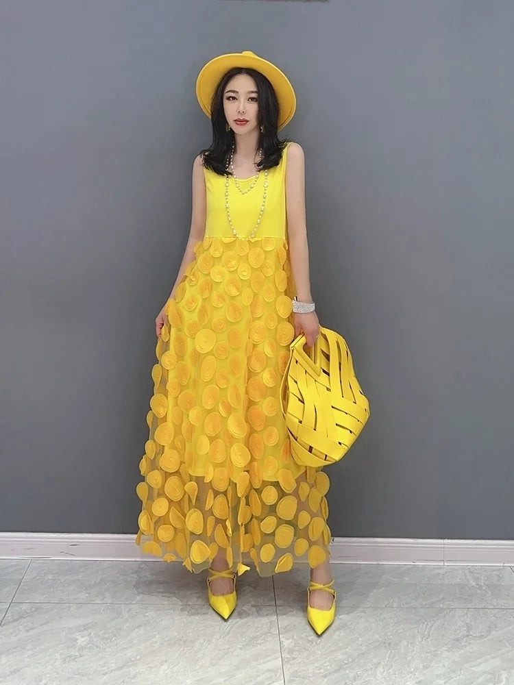 Korean Summer Dress Set - Black Outerwear Suit with Coatdress - QING MO ZXF2579