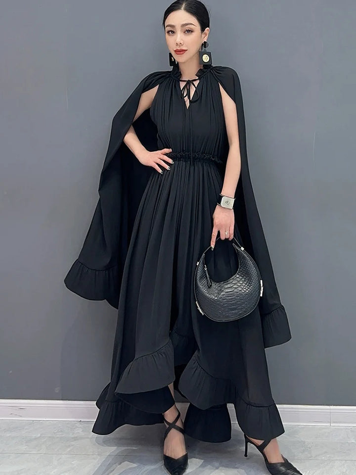 Upgrade Your Wardrobe with SHENGPALAE Chiffon Dress