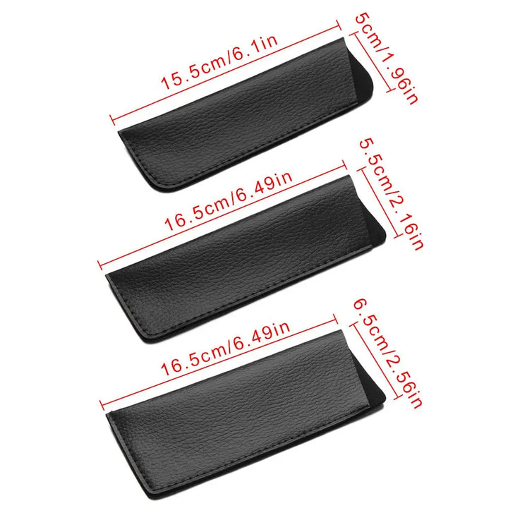 Eyewear Storage Bags Soft Leather Sunglasses Case Box Glasses Protective Case Sun Glasses Pouch Reading Glasses Bag Case