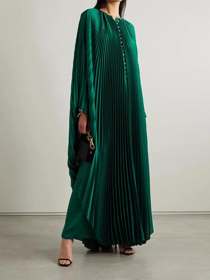 2024 Spring Summer Freeacy Batwing Maxi Dress