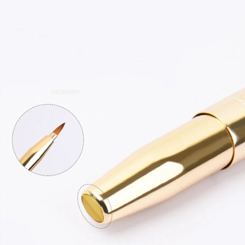Retractable Lip Brush Duo
