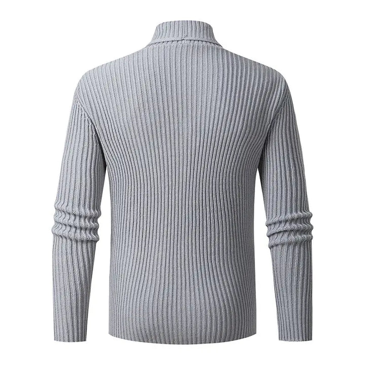 New Winter Mens Knitted Cardigan V-Neck Casual Striped Sweater Coats Men Warm Clothing Solid Color Thicken Cardigan
