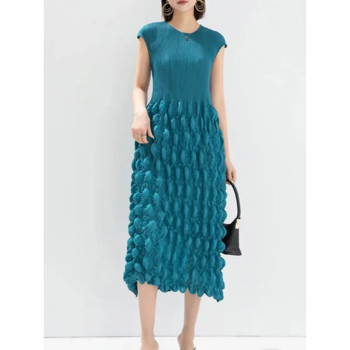 2024 Summer New YUDX Miyake Dress - Luxury Pleated Dresses for Women