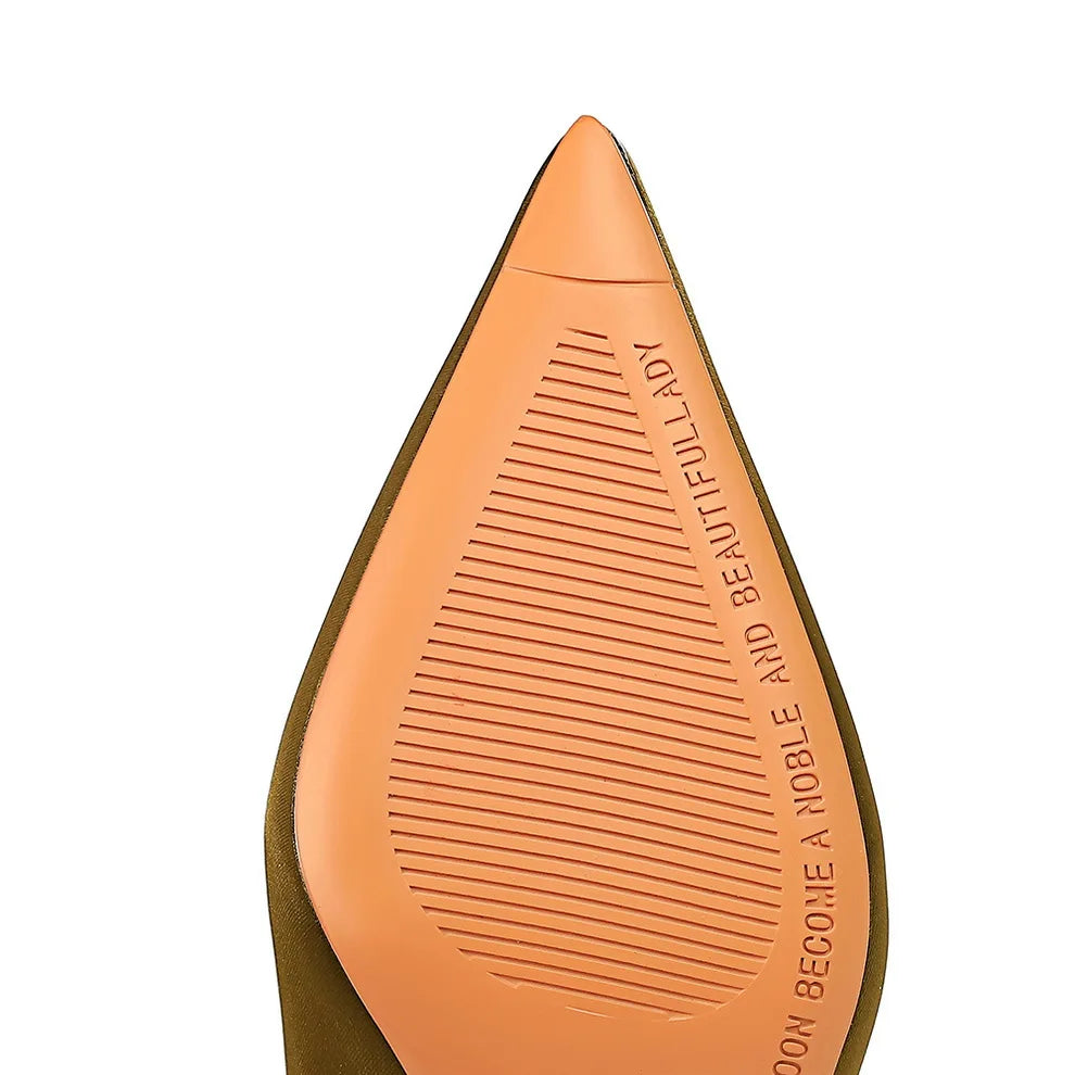 Stylish Plus Size High Heel Pumps - Perfect for Office or Nightclub - 5.5cm Heel