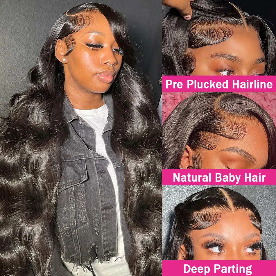 Bling Hair Body Wave Lace Front Wig