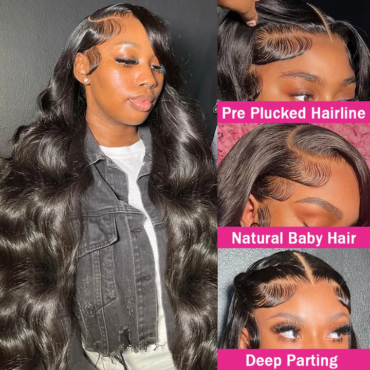 Bling Hair Body Wave Lace Front Wig