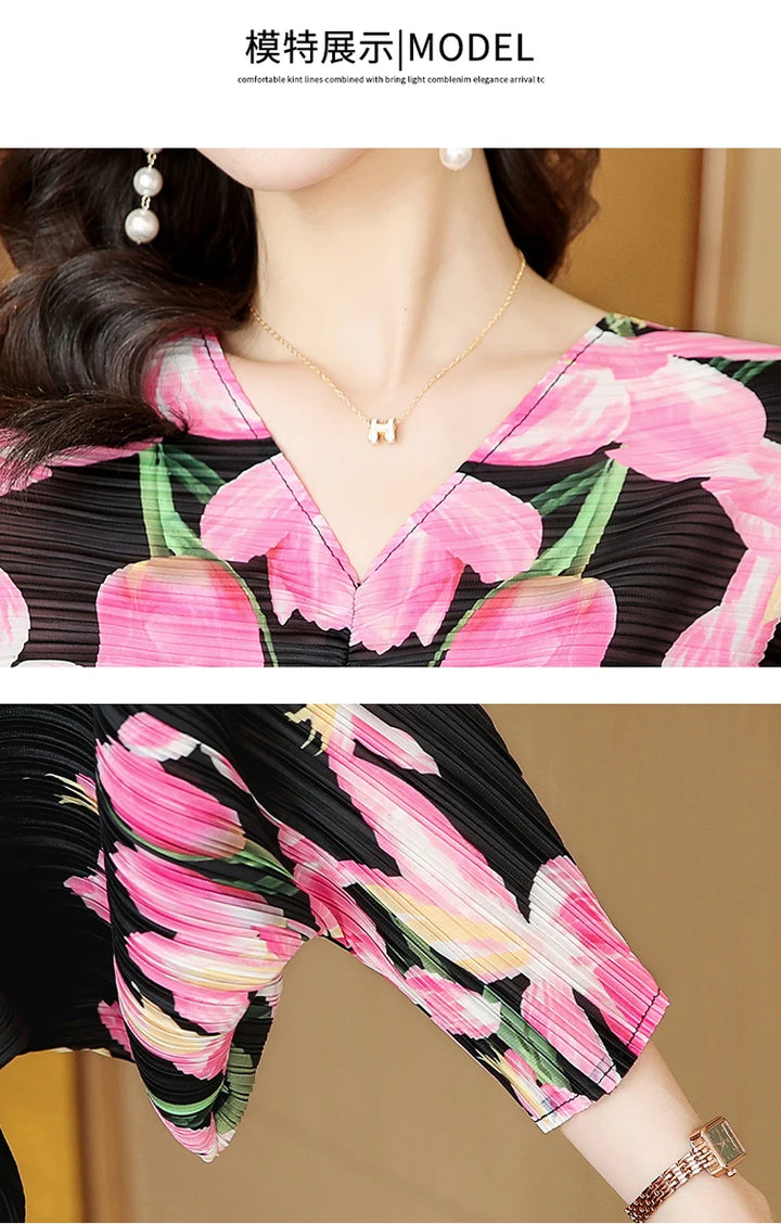 Transform Your Style with Sanzhai's 2024 Pleated Magic Skirt - Perfect for Spring/Summer!