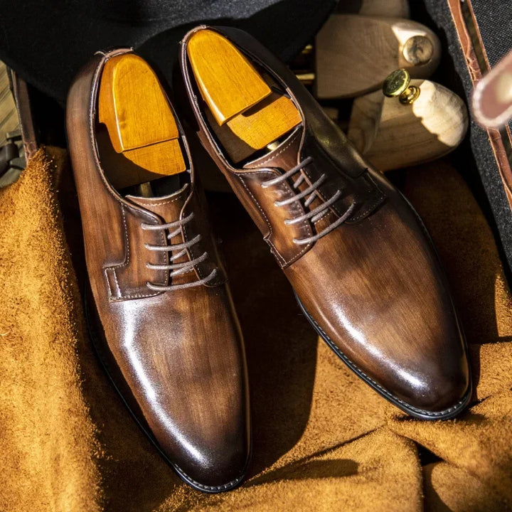 High-Quality Men's Leather Dress Shoes 2023