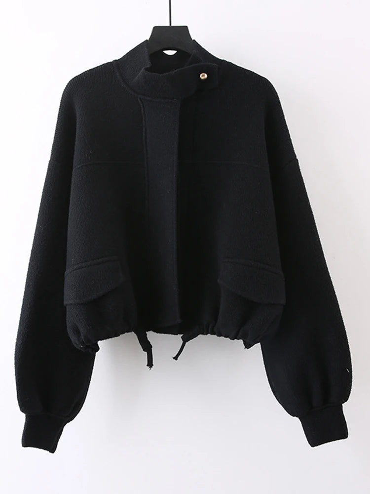 Fashion Stand Collar Sweater 2024 - GVUW