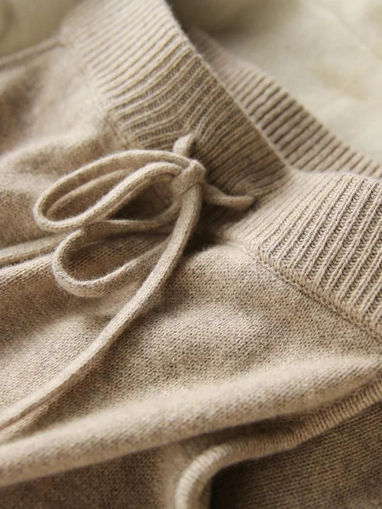 Korean Fashion Two Piece Sets Womens Outifits Solid Knitted Sweater Dress Sets Loose Pullover Sweater Skirt Sets Womens Clothing