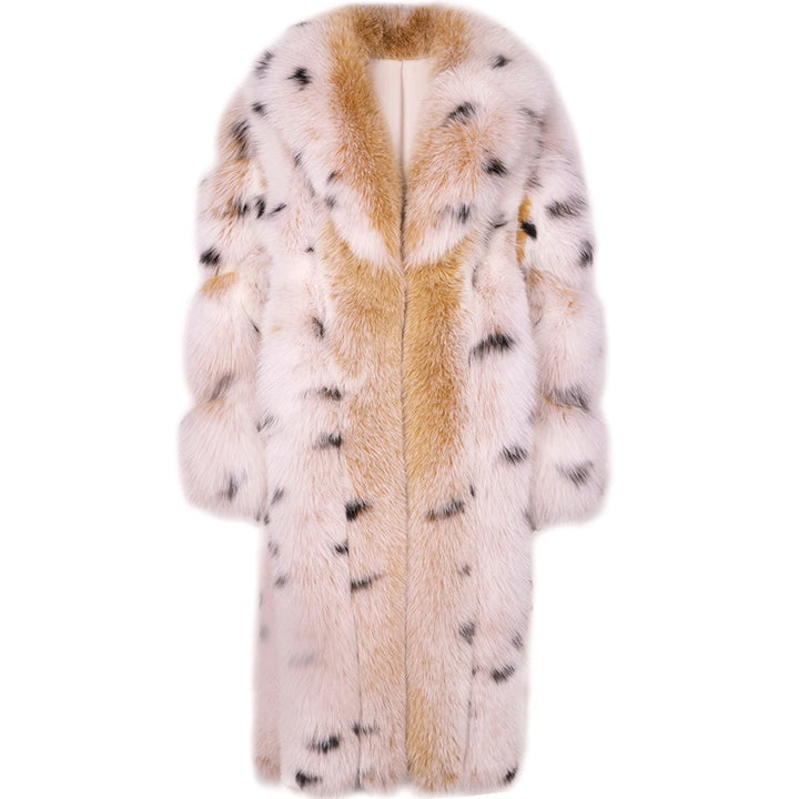 Luxury Fox Fur Coat 2024 - YOLOAgain Women's