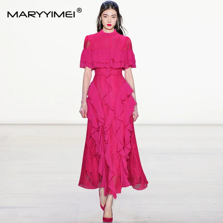 Upgrade Your Summer Wardrobe with MARYYIMEI Fashion Runway Dress - Vintage Party Dresses