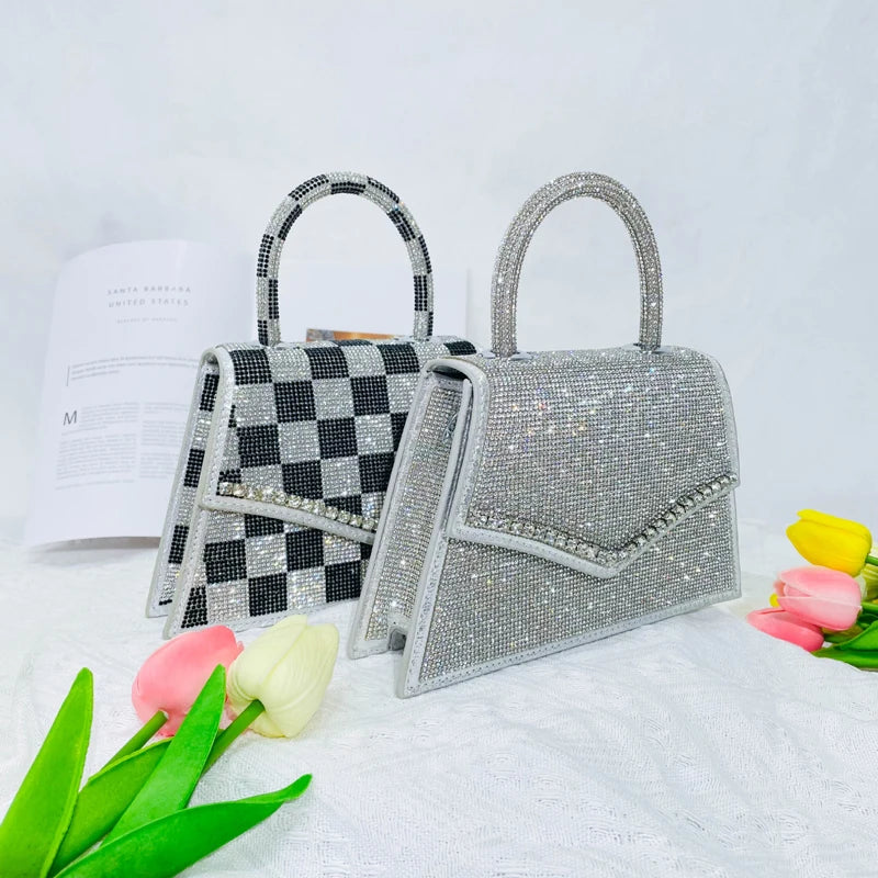 Diamond Handbag Luxury Designer Handbag Rhinestones Evening Bags Shoulder Bag Ladies Dinner Party Clutch Purses And Handbags