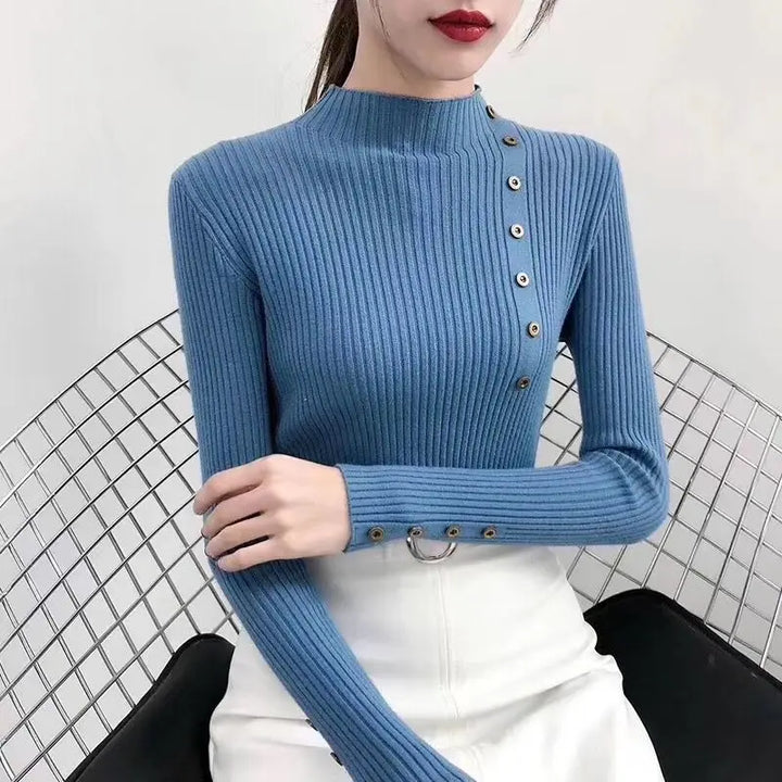 2023 Women's Slim Knitted Sweater - Soft & Elastic