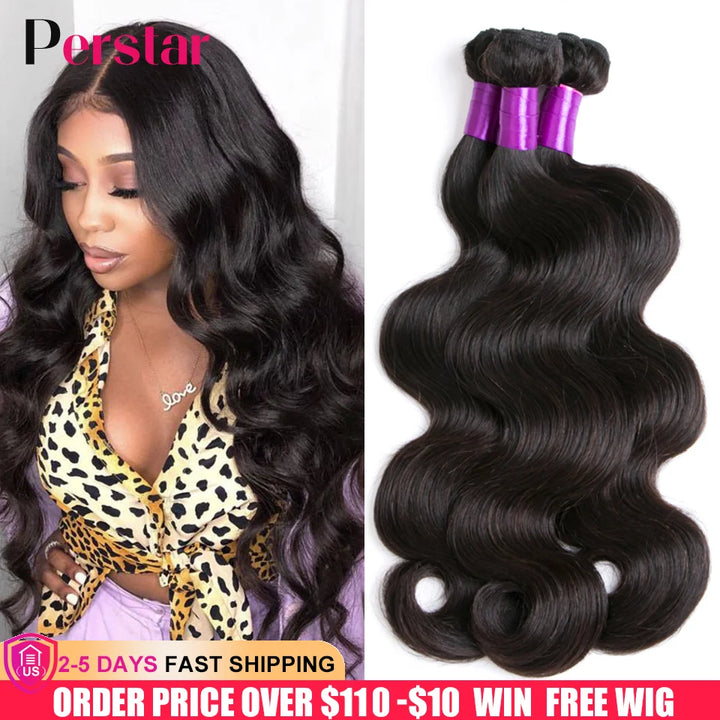 Perstar Brazilian Body Wave Hair Extensions