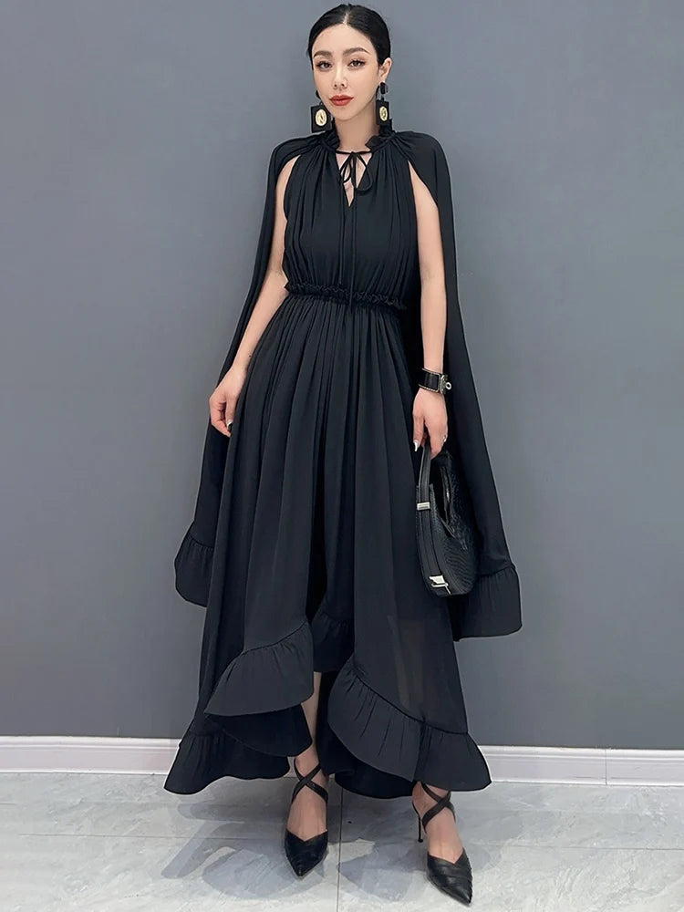 Upgrade Your Wardrobe with SHENGPALAE Chiffon Dress