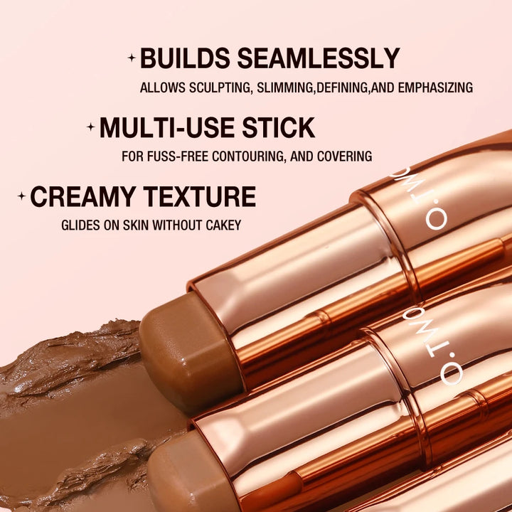 O.TWO.O Cream Contour Stick - Long-lasting & Lightweight