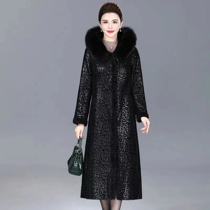 Double-Sided Fur Coat for Women | Warm & Luxurious Winter Overcoat | High-End Mink Velvet Jacket